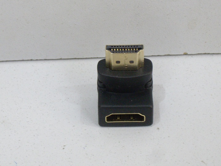 Переходник Штекер HDMI - Гнездо HDMI угловой Цена 180 р.