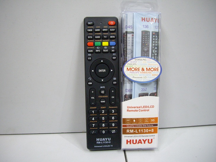 Пульт универсальный с переключением кодов для телевизоров. RM-L1130+8
Цена 690 р.